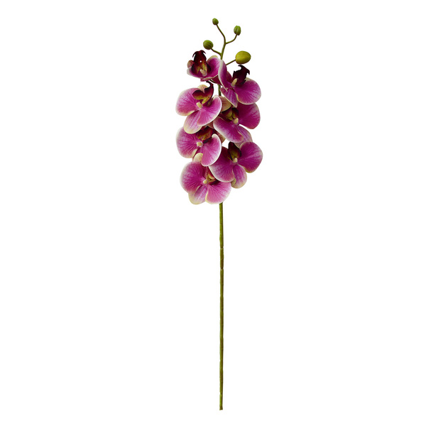 Flores Artificiais - Haste De Orquídea Rosa 3d | Linha Perman